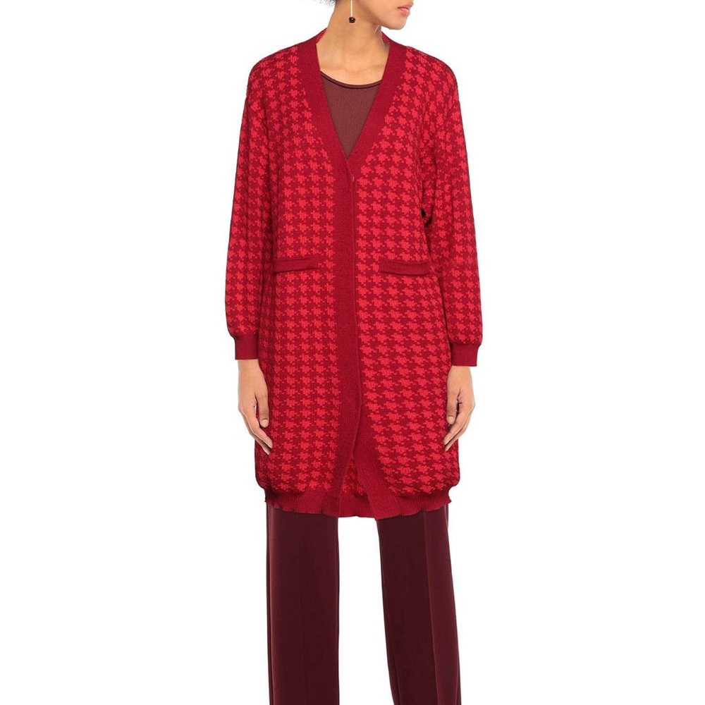 NWT Houndstooth Cardigan Dress